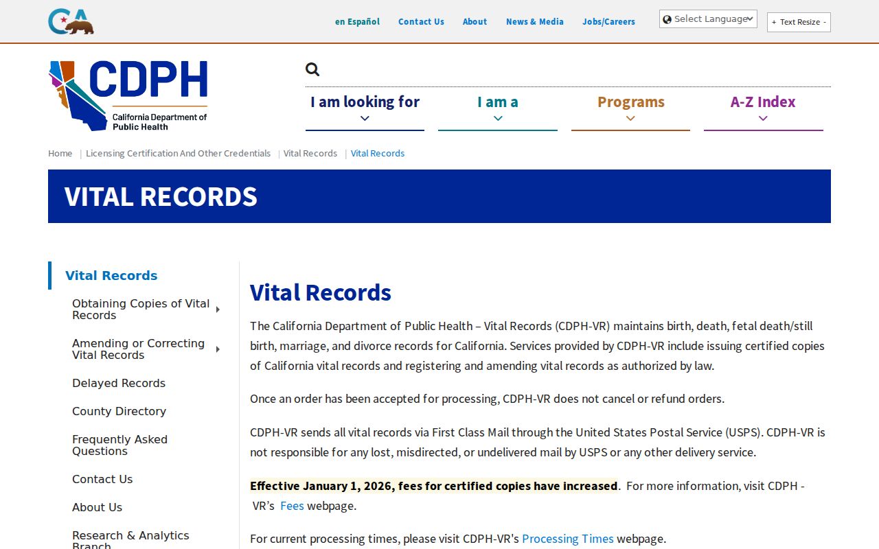 Santa Monica people search California vital records