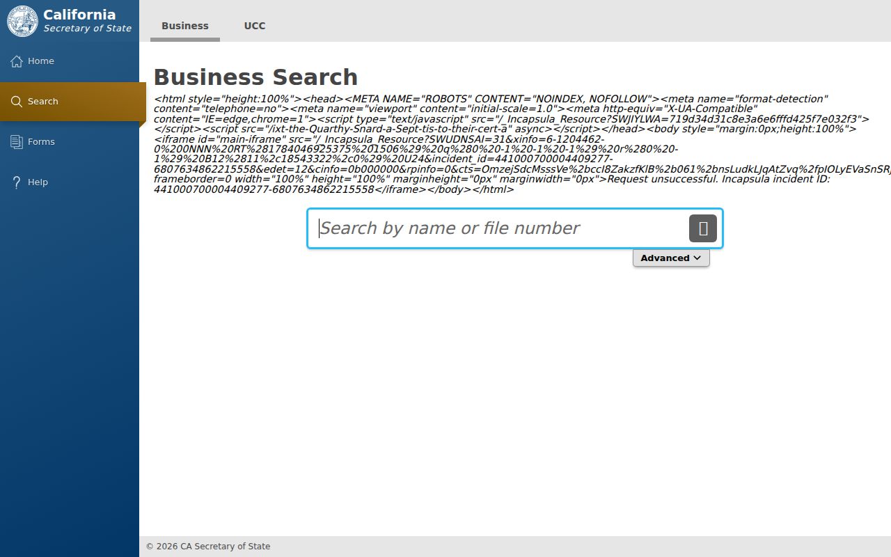 Santa Monica people search California business records